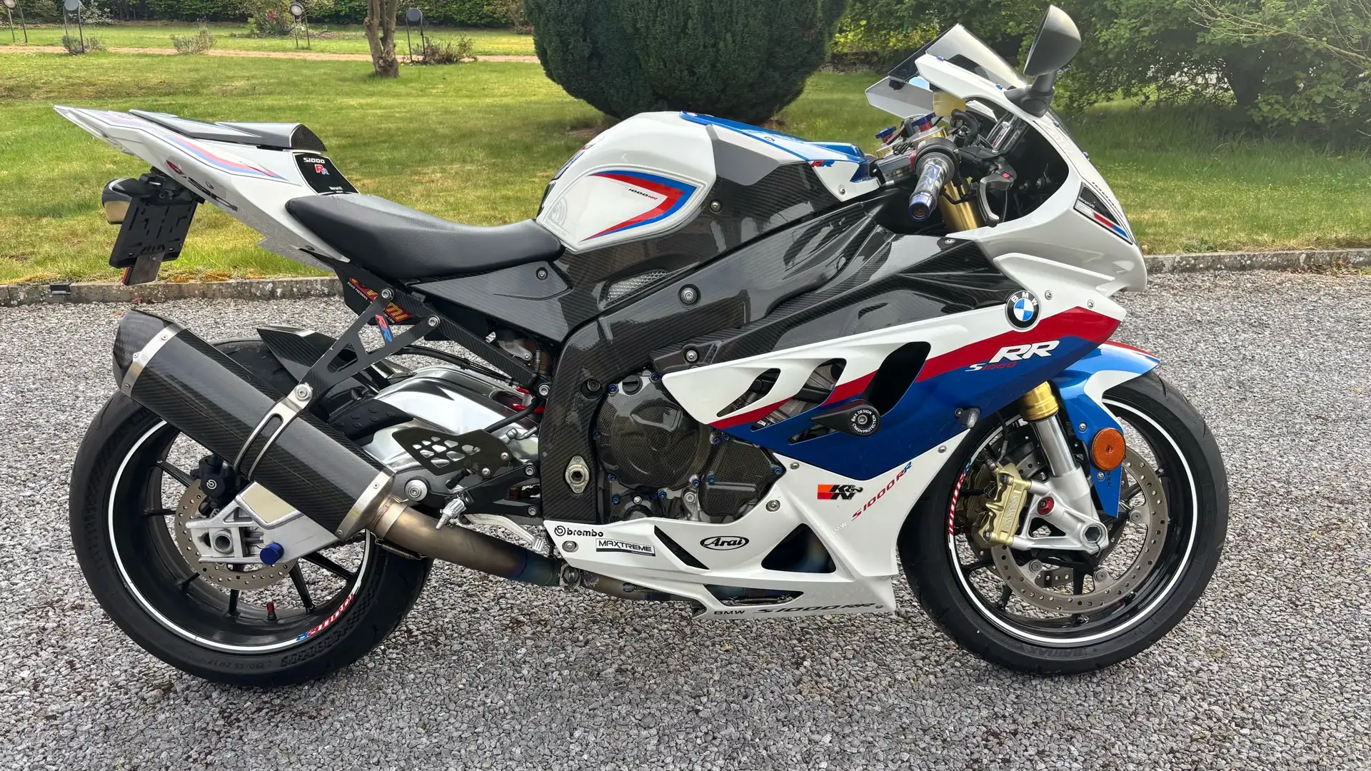 BMW S 1000 RR carbone Білий - 2