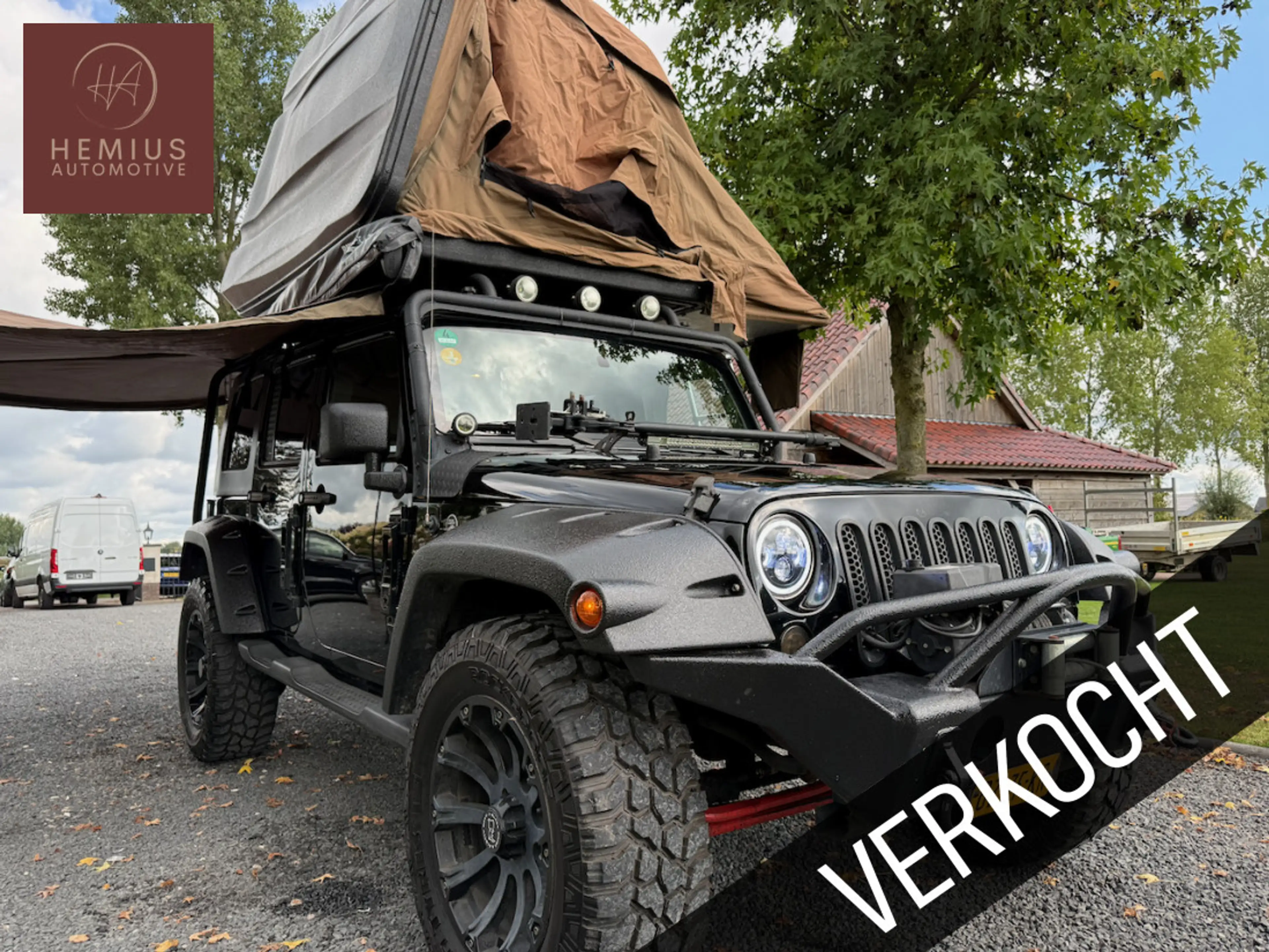 Jeep Wrangler Unlimited - 2.8 CRD Sport | Camper | Daktent |Luif