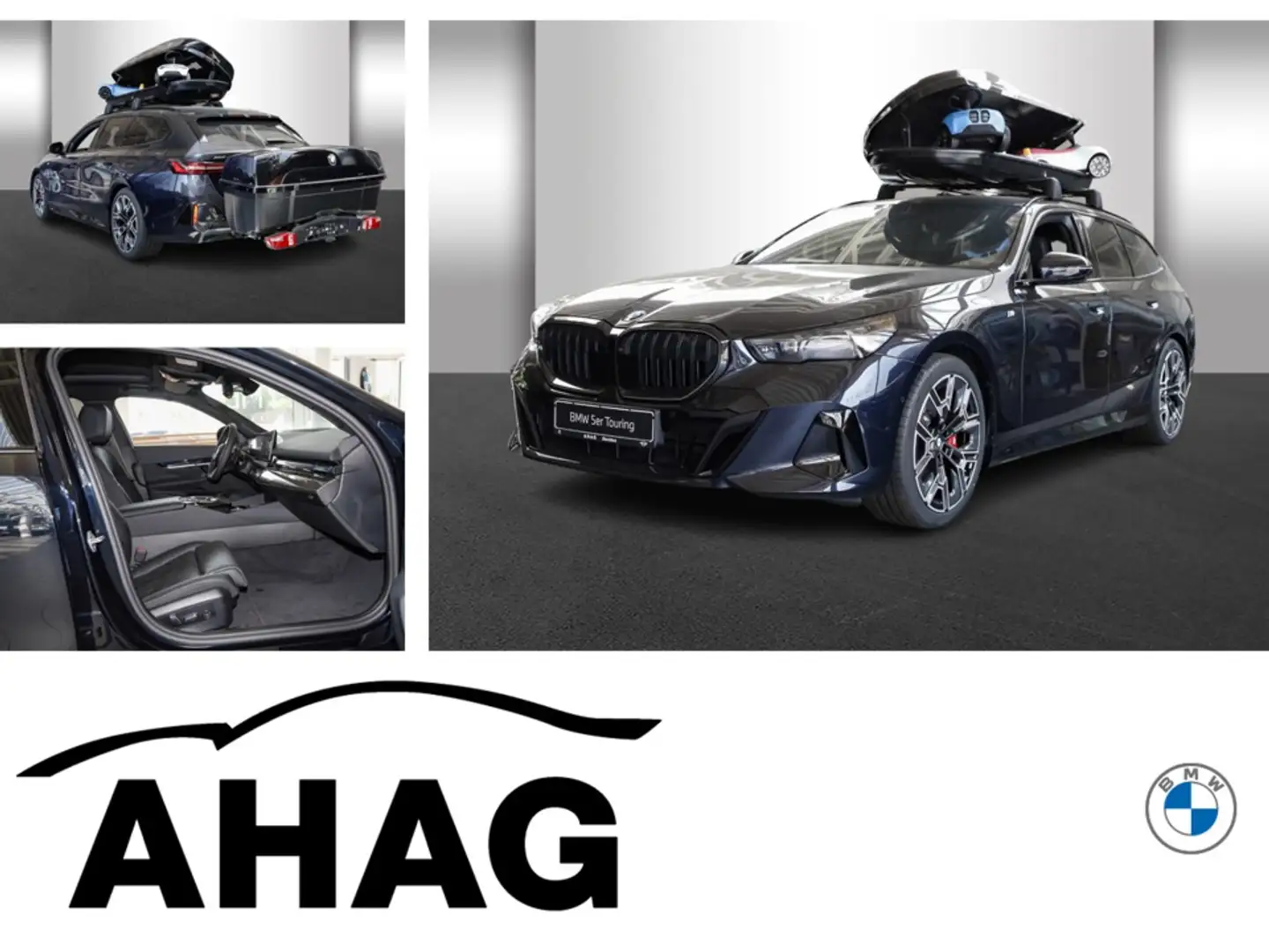 BMW 540 d xDrive Touring M Sportpaket Panorama AHK Schwarz - 1