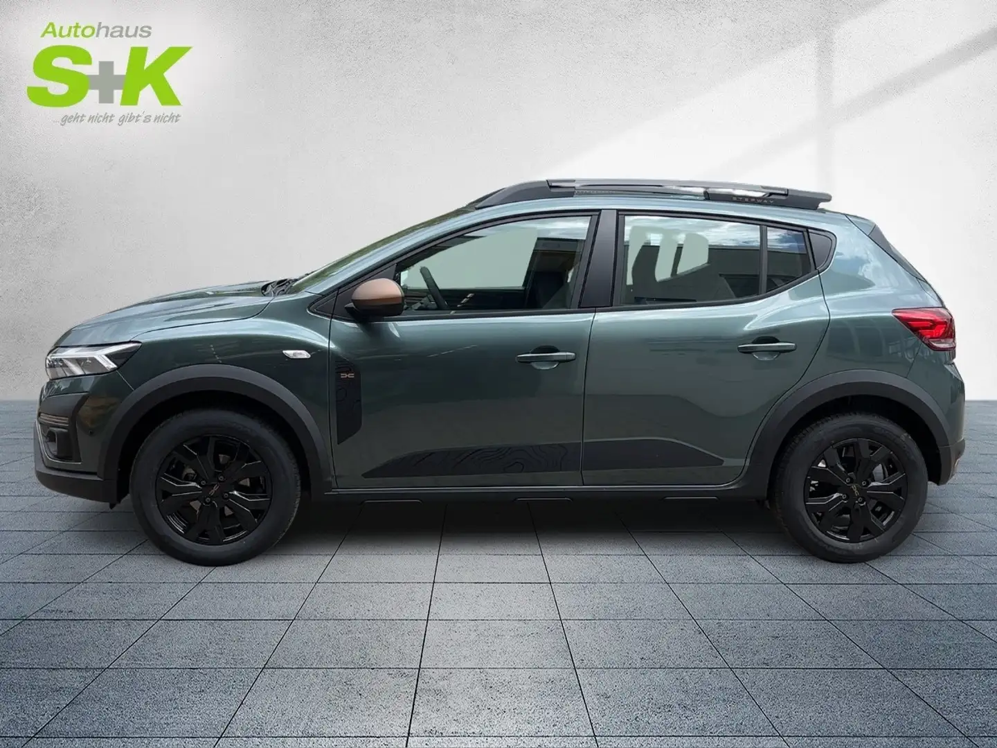 Dacia Sandero Stepway Extreme ECO-G 100+NAVI+KAMERA+SHZG+ Grün - 2