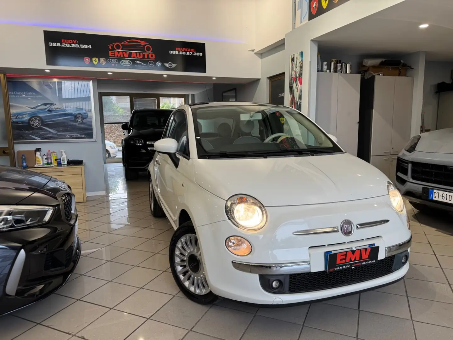Fiat 500 1.3 Multijet auto da Commerciante Bianco - 1