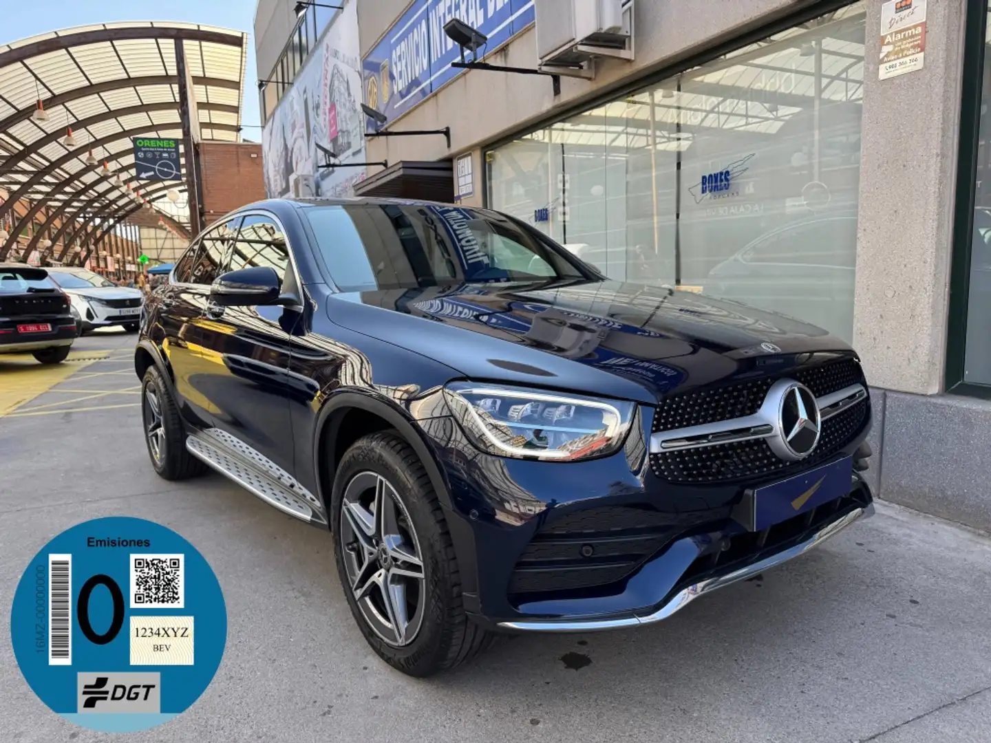 Mercedes-Benz GLC 300 Coupé 300de 4Matic Azul - 1