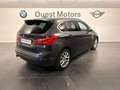 BMW 218 218dA 150ch Luxury Gris - thumbnail 2