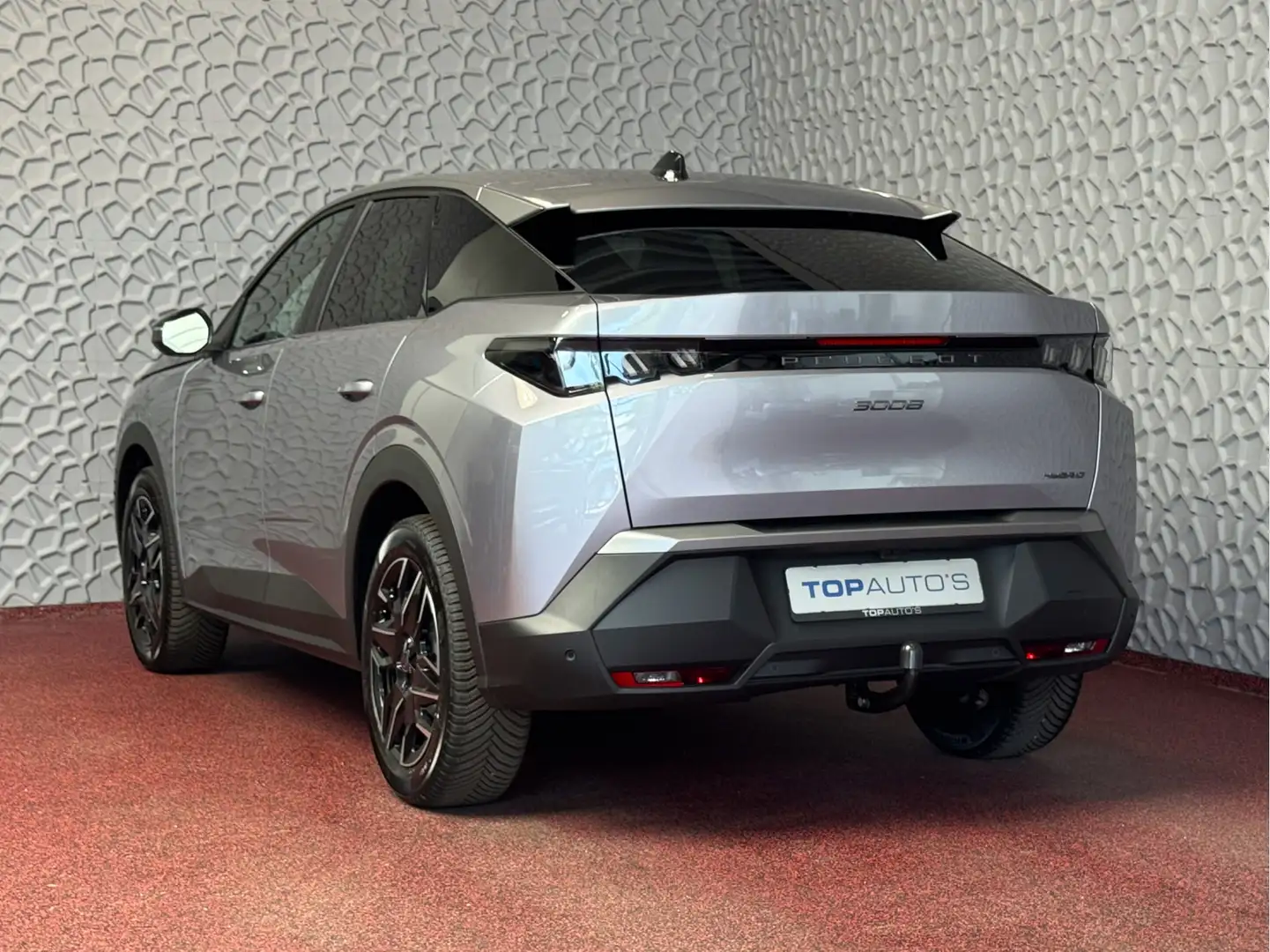 Peugeot 3008 1.2 HYBRID 145e ALLURE AUT. CARPLAY AFN.TREKHAAK N Grijs - 2