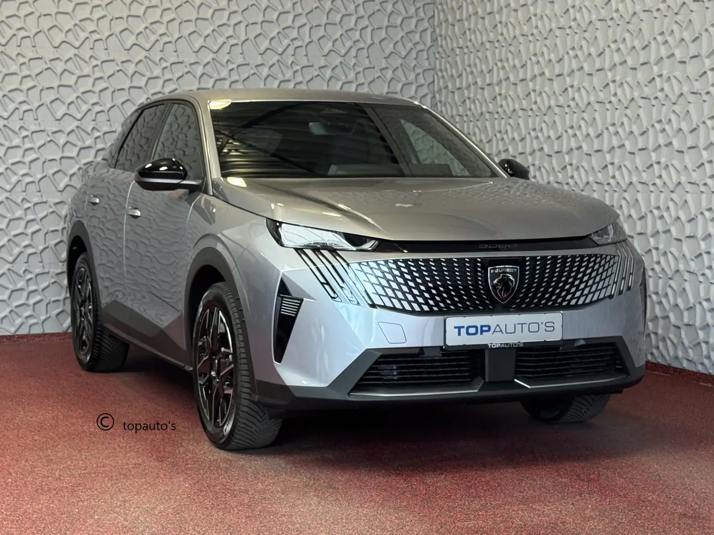 Peugeot 3008 1.2 HYBRID 145e ALLURE AUT. CARPLAY AFN.TREKHAAK N Grijs - 1