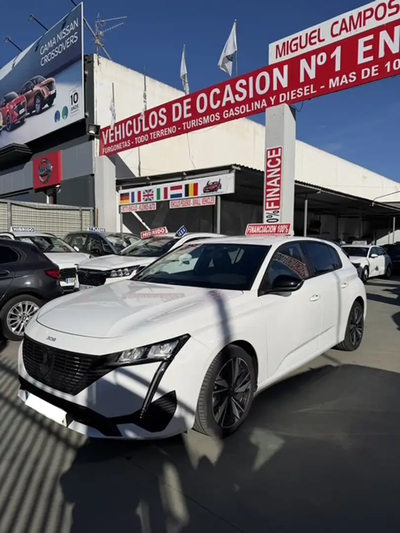 Peugeot 308 1.5 BlueHDi S&S Allure 130 Blanc - 1