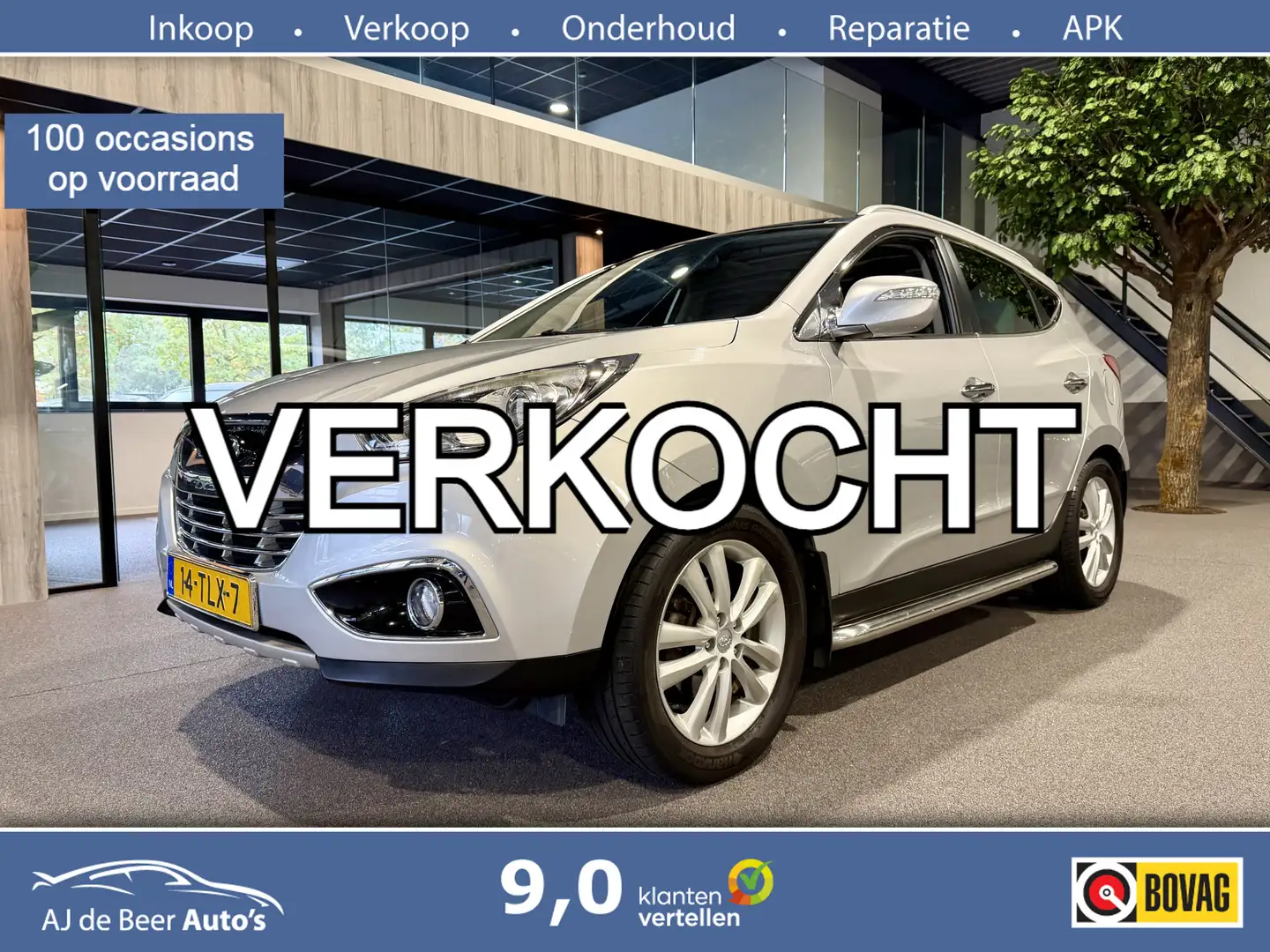 Hyundai iX35 2.0i 4WD i-Catcher Automaat | Panorama | Camera | Grijs - 1