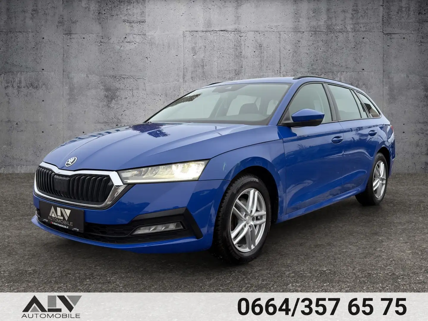 Skoda Octavia Ambition 2,0 TDI 1.Besitz Blau - 2