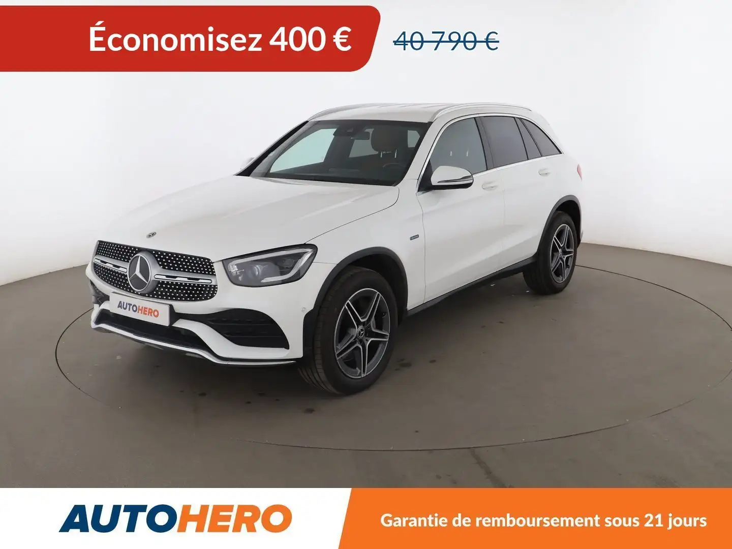 Mercedes-Benz GLC 300 300 e AMG Line 4Matic 9G-Tronic Blanc - 1