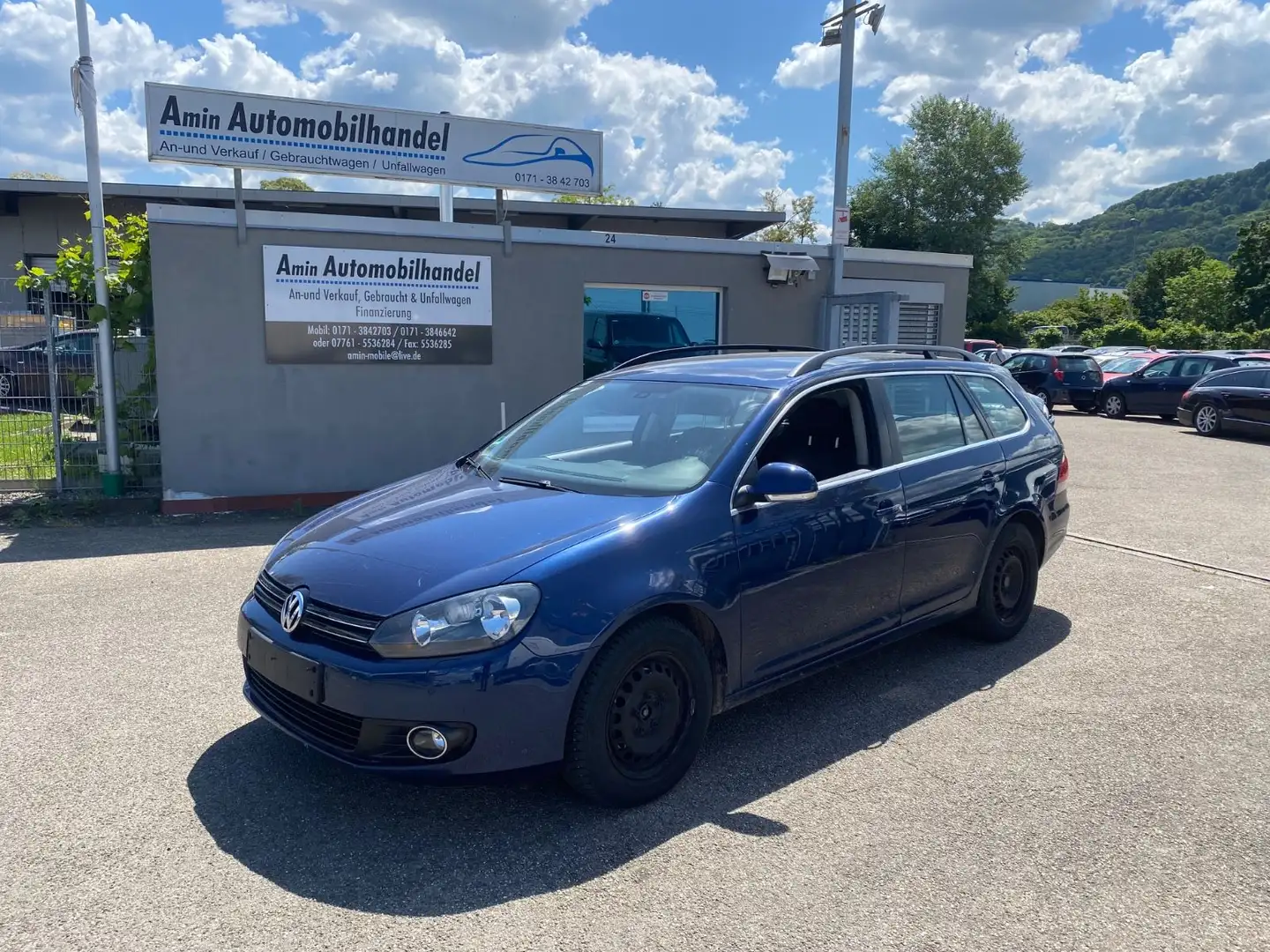 Volkswagen Golf VI Variant Comfortline BlueMotion Azul - 1