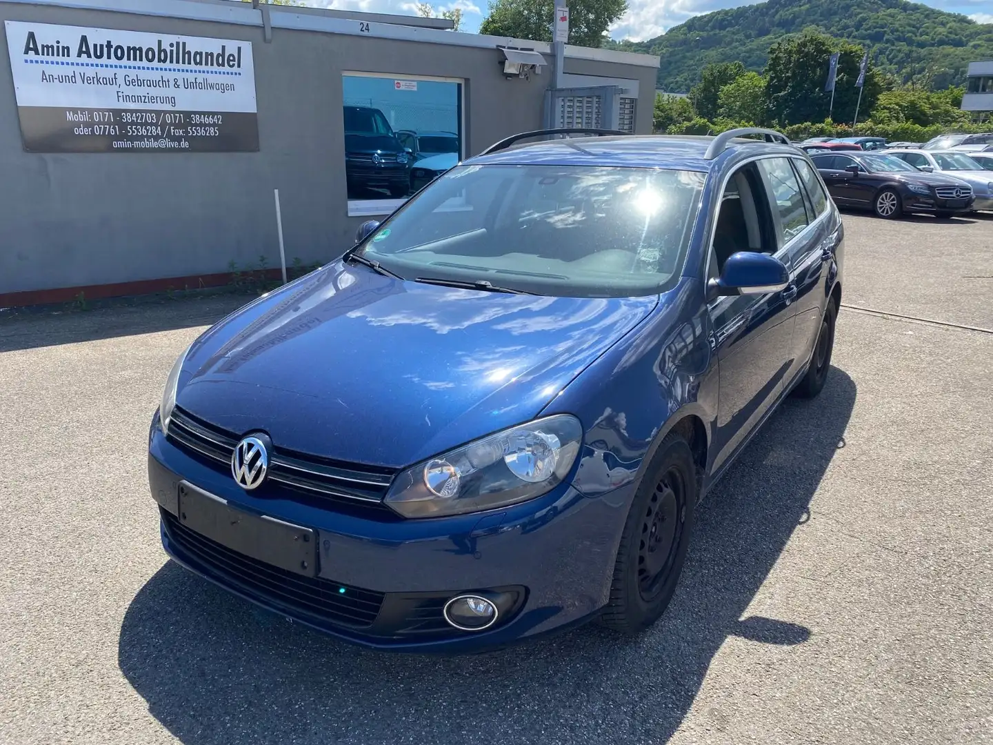 Volkswagen Golf VI Variant Comfortline BlueMotion Azul - 2