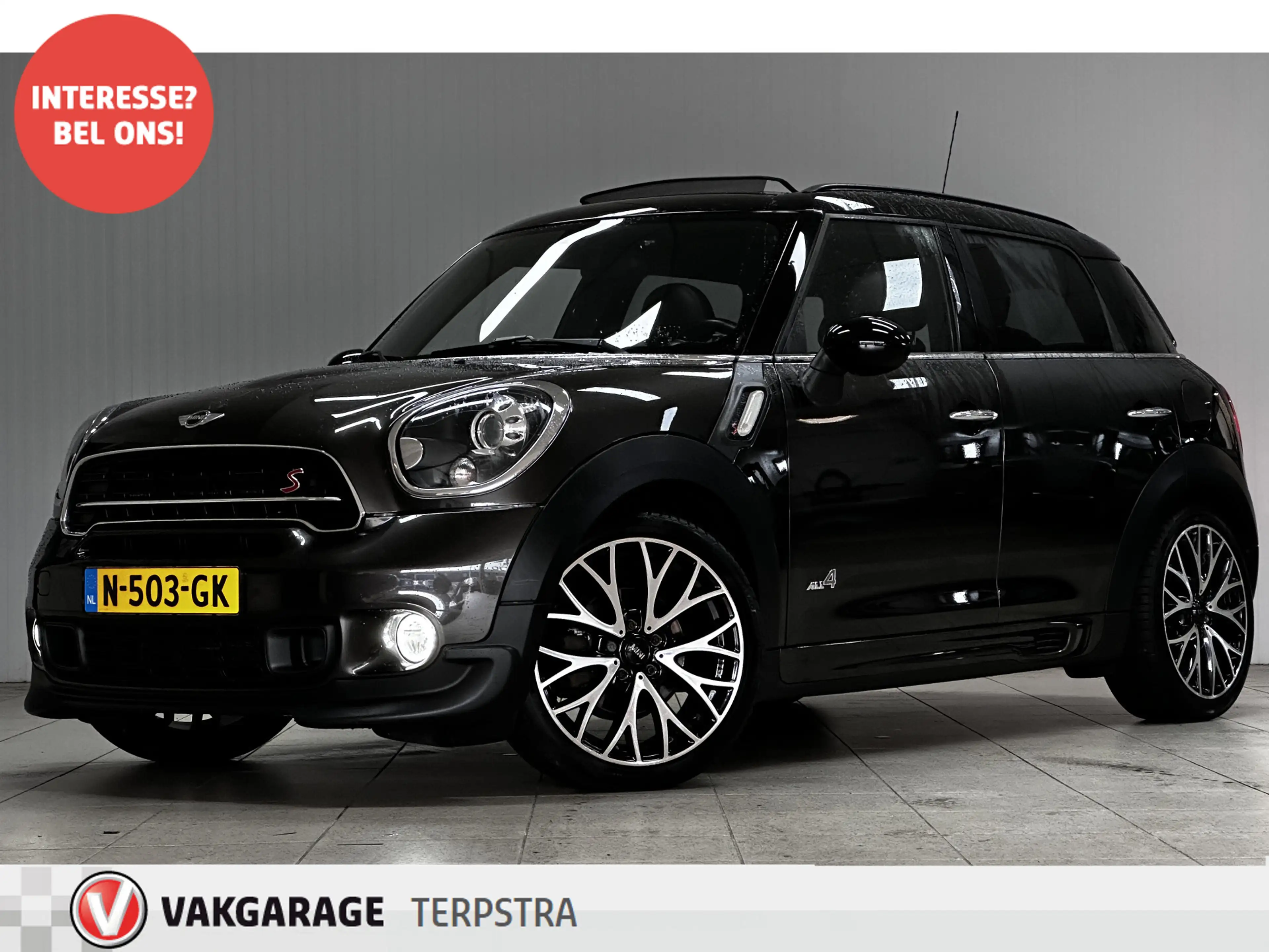 MINI Cooper SD Countryman Mini 2.0 ALL4 Chili/ Automaat/ Panorama-Dak/ 19''