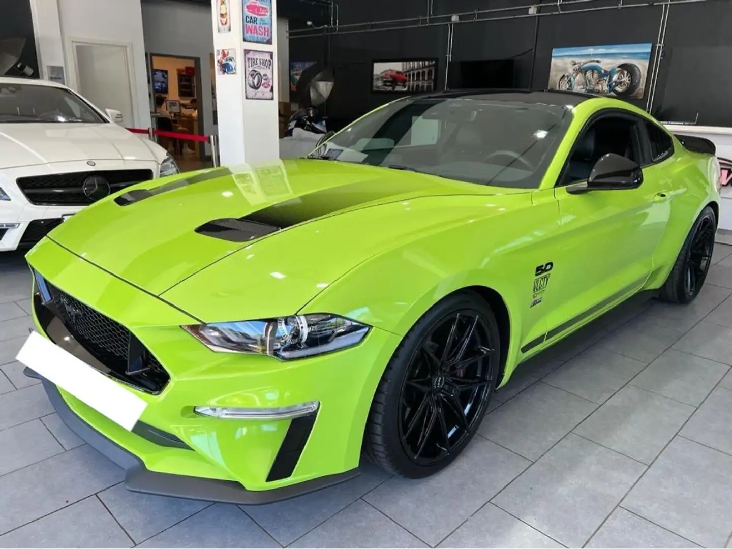 Ford Mustang Fastback 5.0 Ti-VCT V8 GT*Deutsch*Service Neu Grün - 2