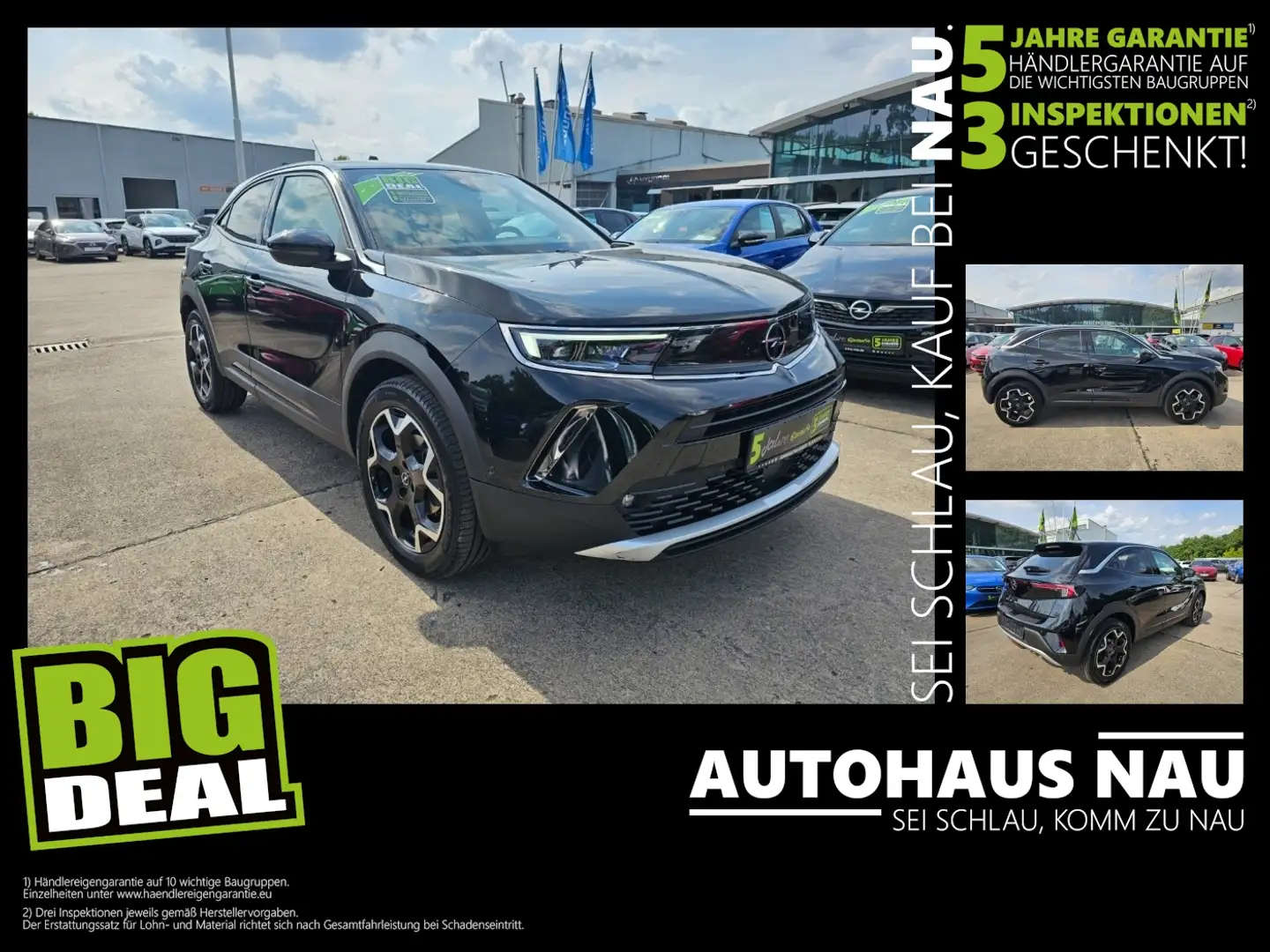 Opel Mokka 1.2 Ultimate Inspektionspaket BigDeal! Schwarz - 1
