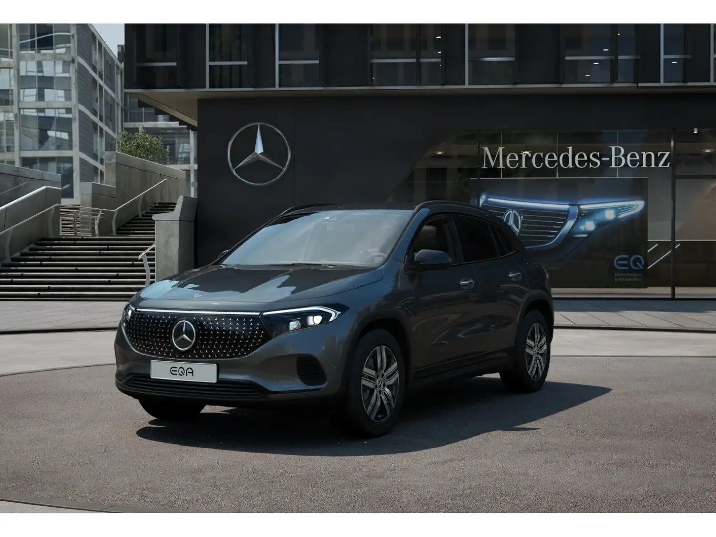 Mercedes-Benz EQA 250 + Electric-Art/Burm/Night/Memo/Distr/Totw Grau - 1