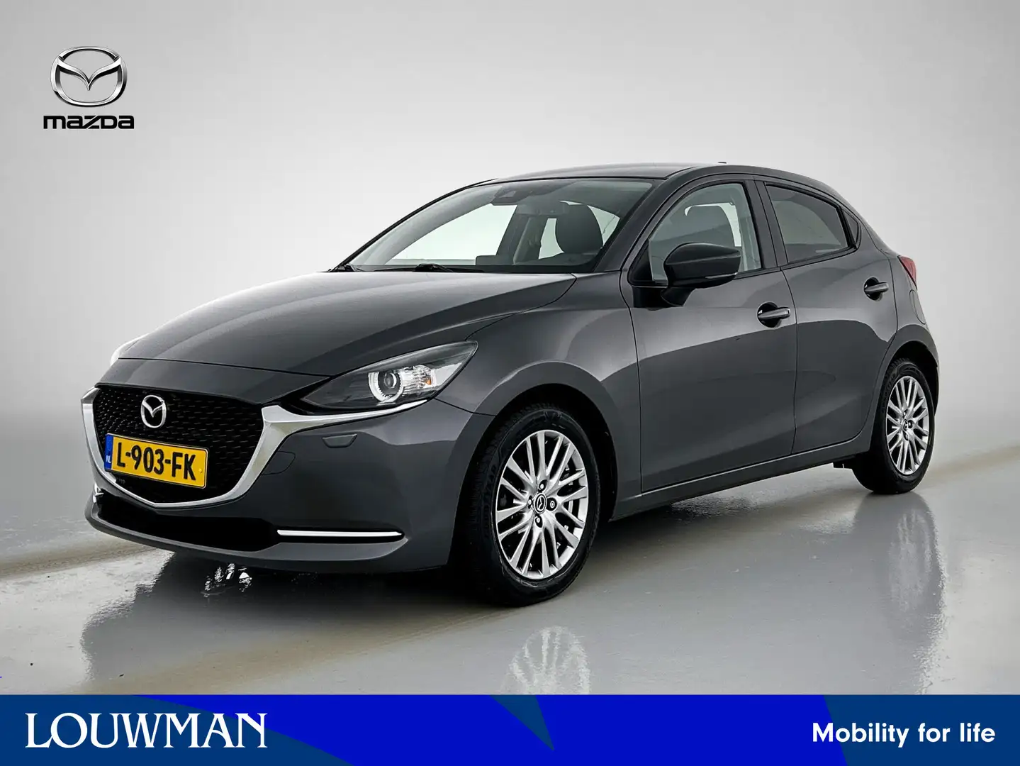 Mazda 2 1.5 Skyactiv-G Luxury Navigatie | PDC | Stoel- / s Grijs - 1