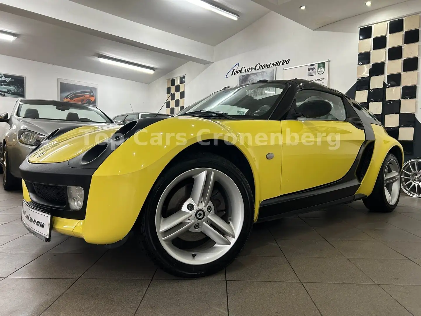 smart roadster Coupe*Leder*Klima*82PS*16Zoll Spikeline Amarillo - 2