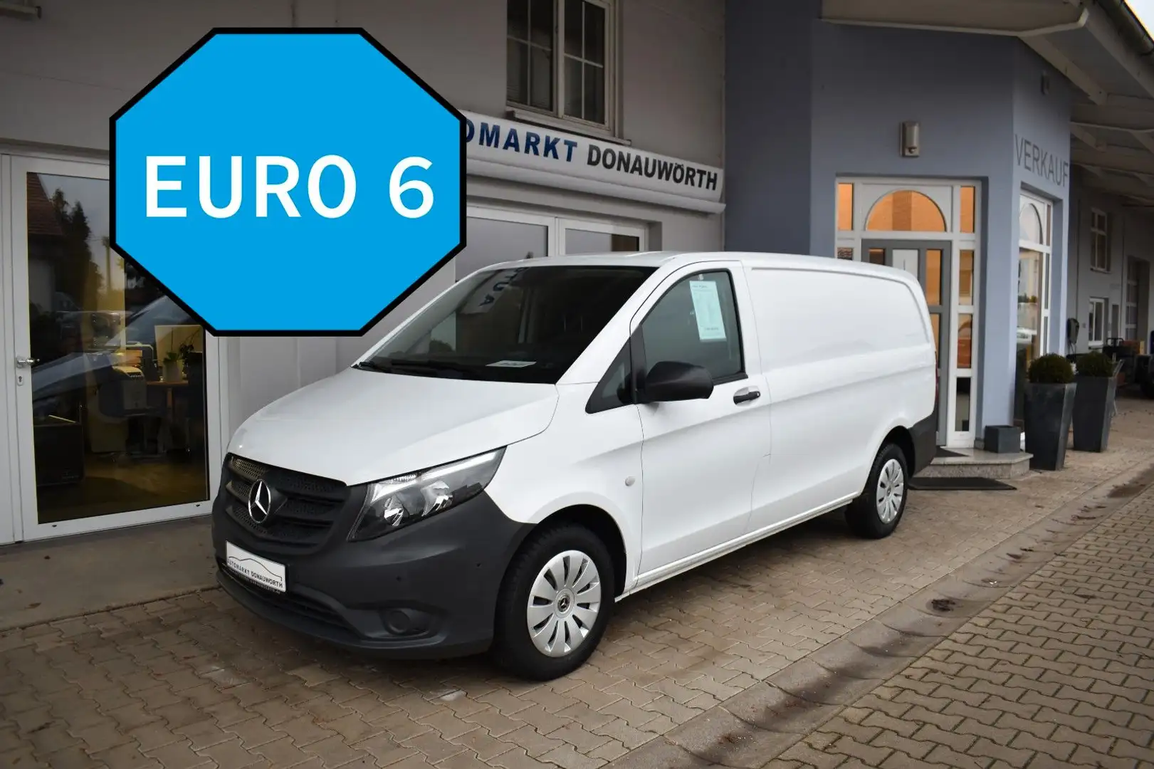 Mercedes-Benz Vito Kasten 114 CDI lang Autom. PDC Klima Tempom Weiß - 2