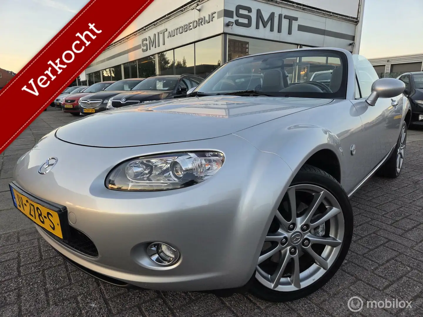 Mazda MX-5 1.8 Exclusive Leder/Hardtop/Stoelverw./NWStaat Szary - 1