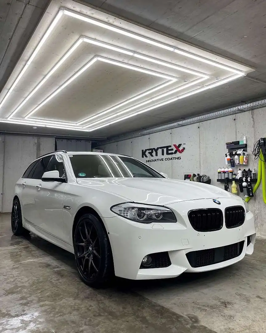 BMW 535 535d Touring Aut. Weiß - 1