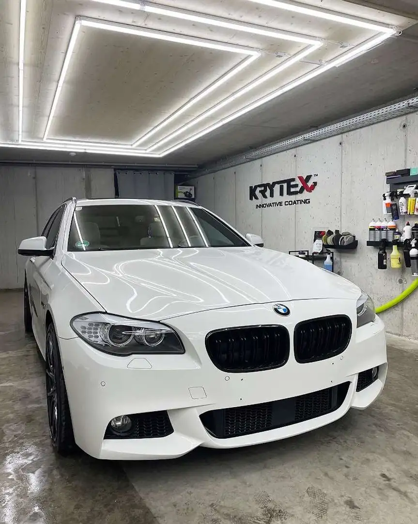 BMW 535 535d Touring Aut. Weiß - 2
