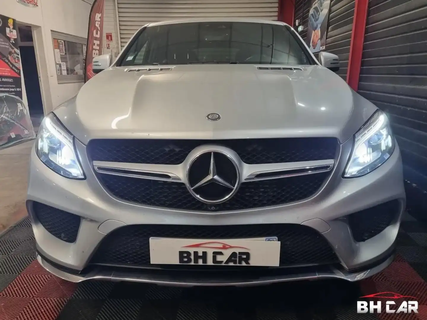 Mercedes-Benz GLE 350 Classe COUPE 3.0 350 D 260 FASCINATION 4MATIC 9G-TRONIC BVA Gris - 2