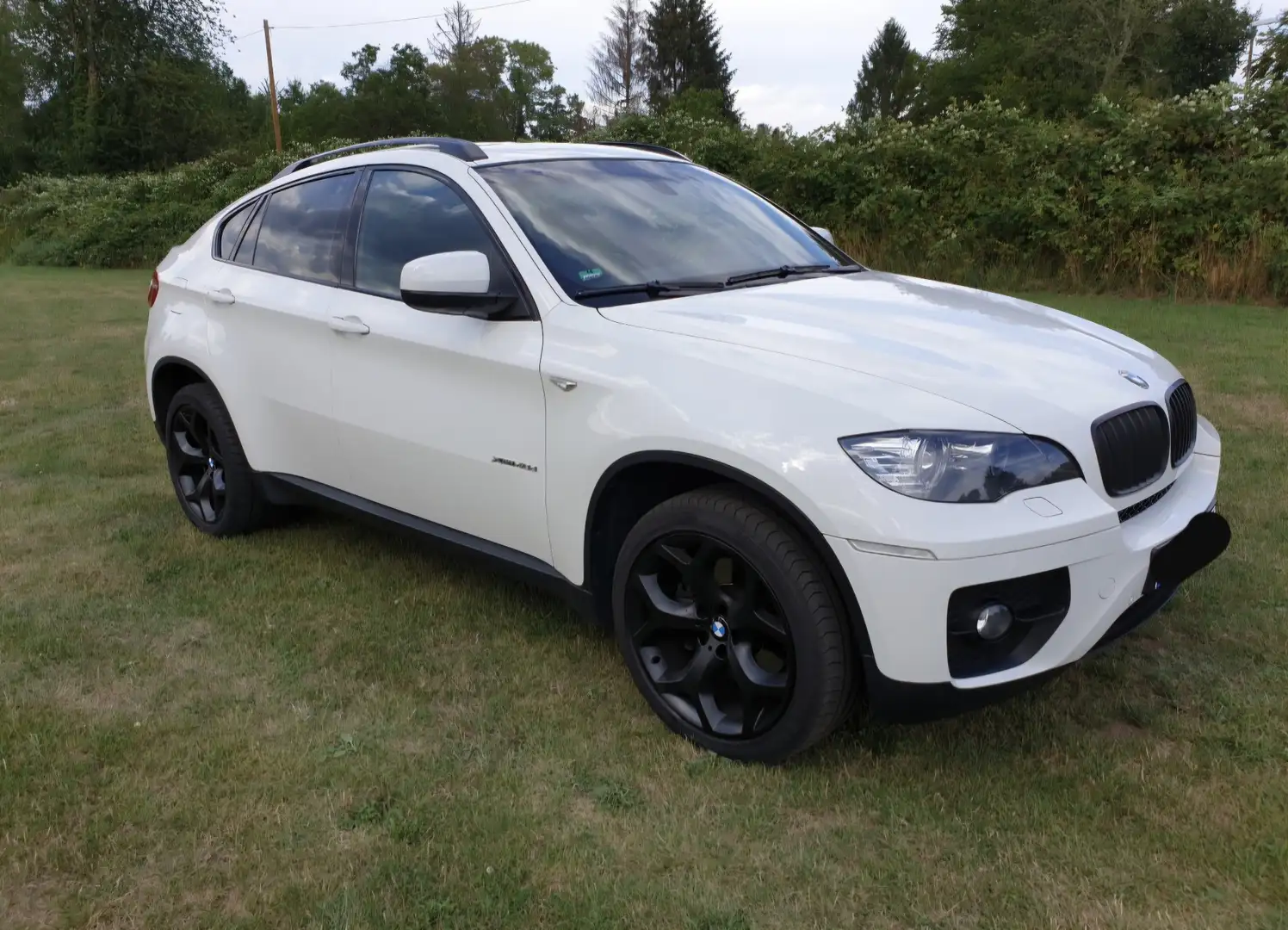 BMW X6 xDrive40d Weiß - 1