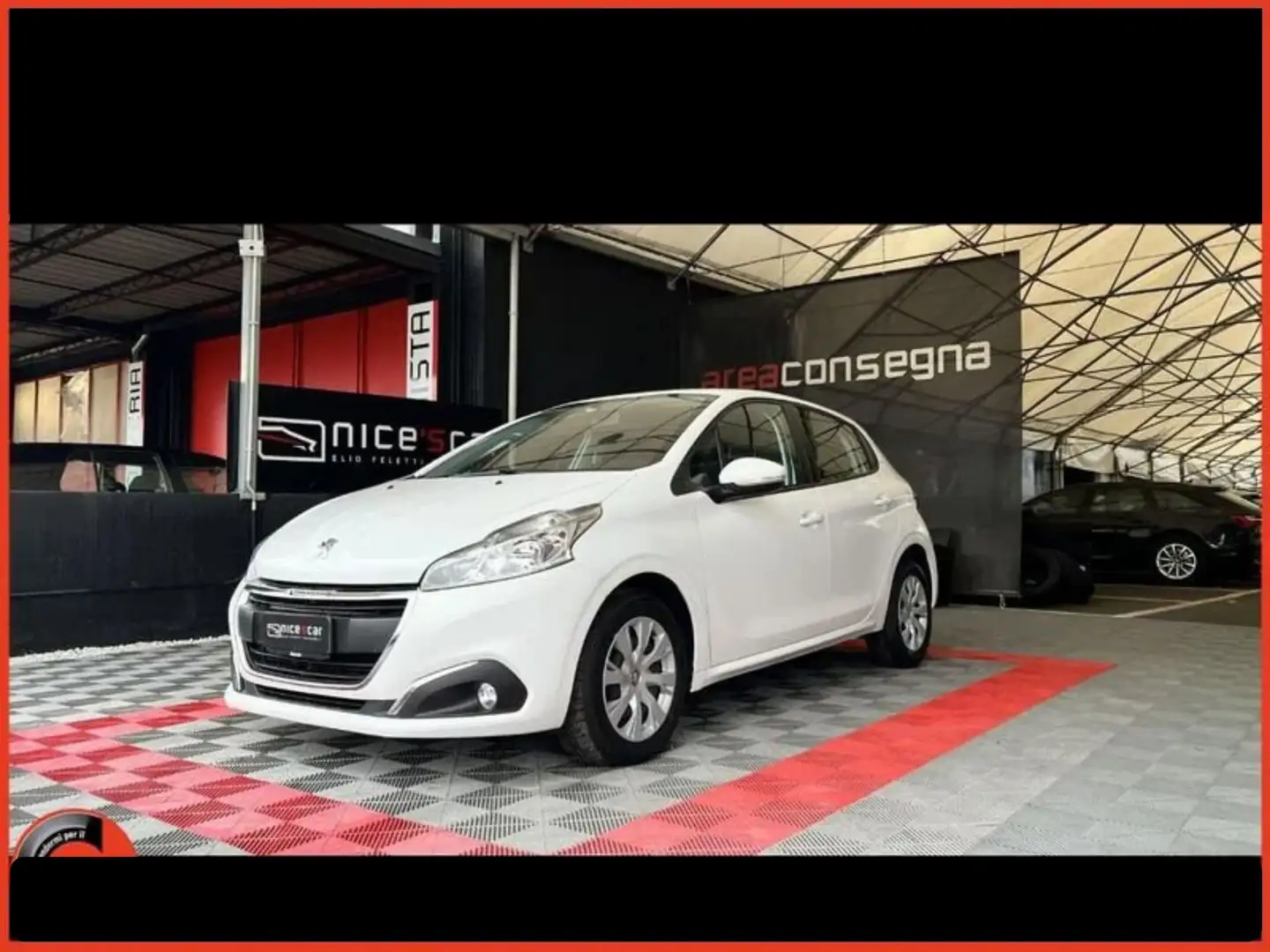 Peugeot 208 1° serie BlueHDi 100 S&S 5p. Van * AUTOCARRO Wit - 1