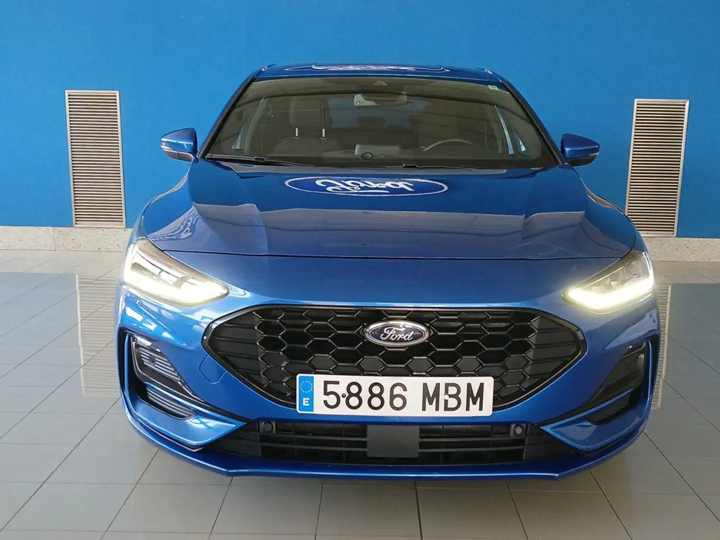 Ford Focus 1.0 Ecoboost MHEV ST-Line Style SIP 125 Blauw - 2
