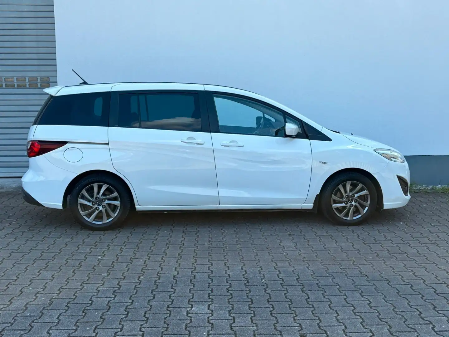 Mazda 5 1.8 MZR *7-Sitzer*Navi*AHK*Temp*PDC*SHZ*Klima Wit - 2