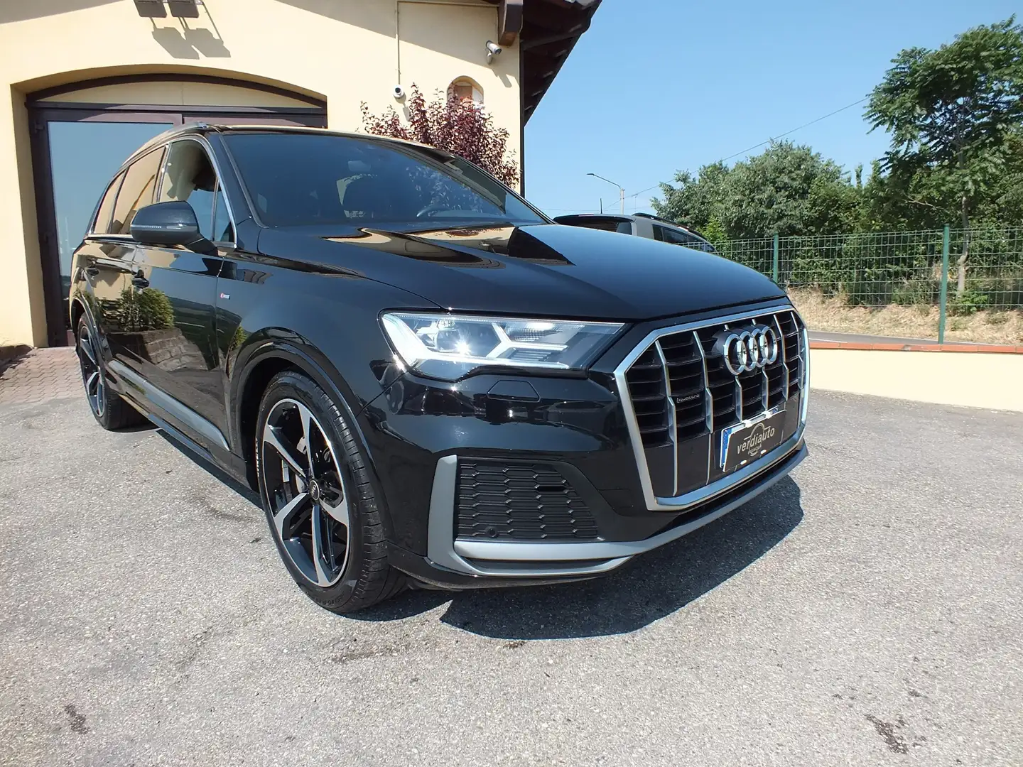 Audi Q7 50 TDI QUATTRO SPORT S-LINE-7/POSTI 1-PROPIETARIO Nero - 1
