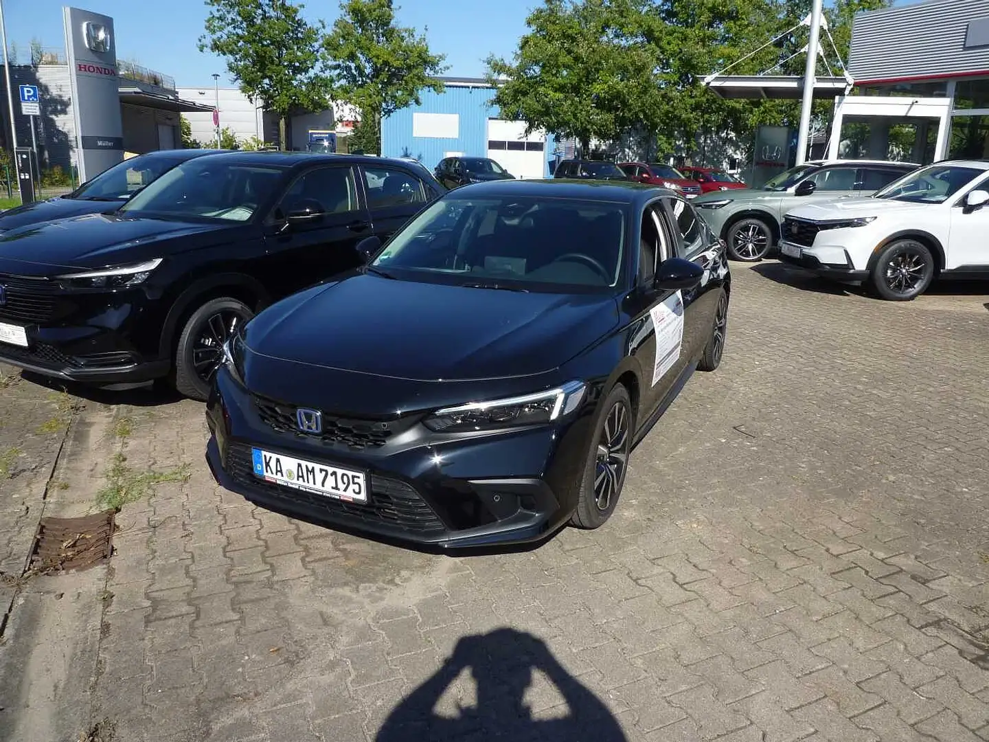 Honda Civic e:HEV 2.0 i-MMD Hybrid Elegance Noir - 1