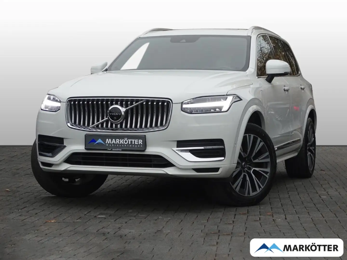 Volvo XC90 Inscription Recharge Plug-In Hybrid AWD 7-Sitzer/A Blanc - 1