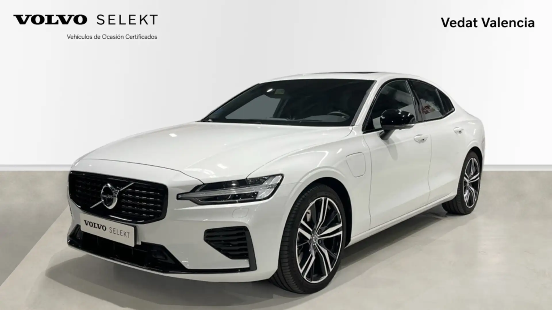 Volvo S60 2.0 T8 RECHARGE R-DESIGN AUTO AWD 455 4P Blanc - 1