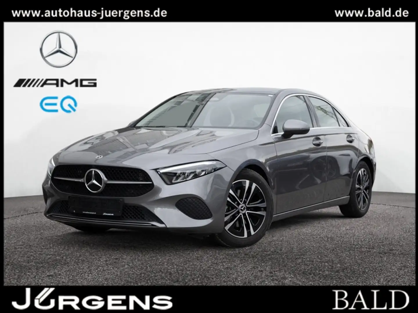 Mercedes-Benz A 180 Limo Progressive/LED/Cam/Pano/AHK/Winter Grau - 1