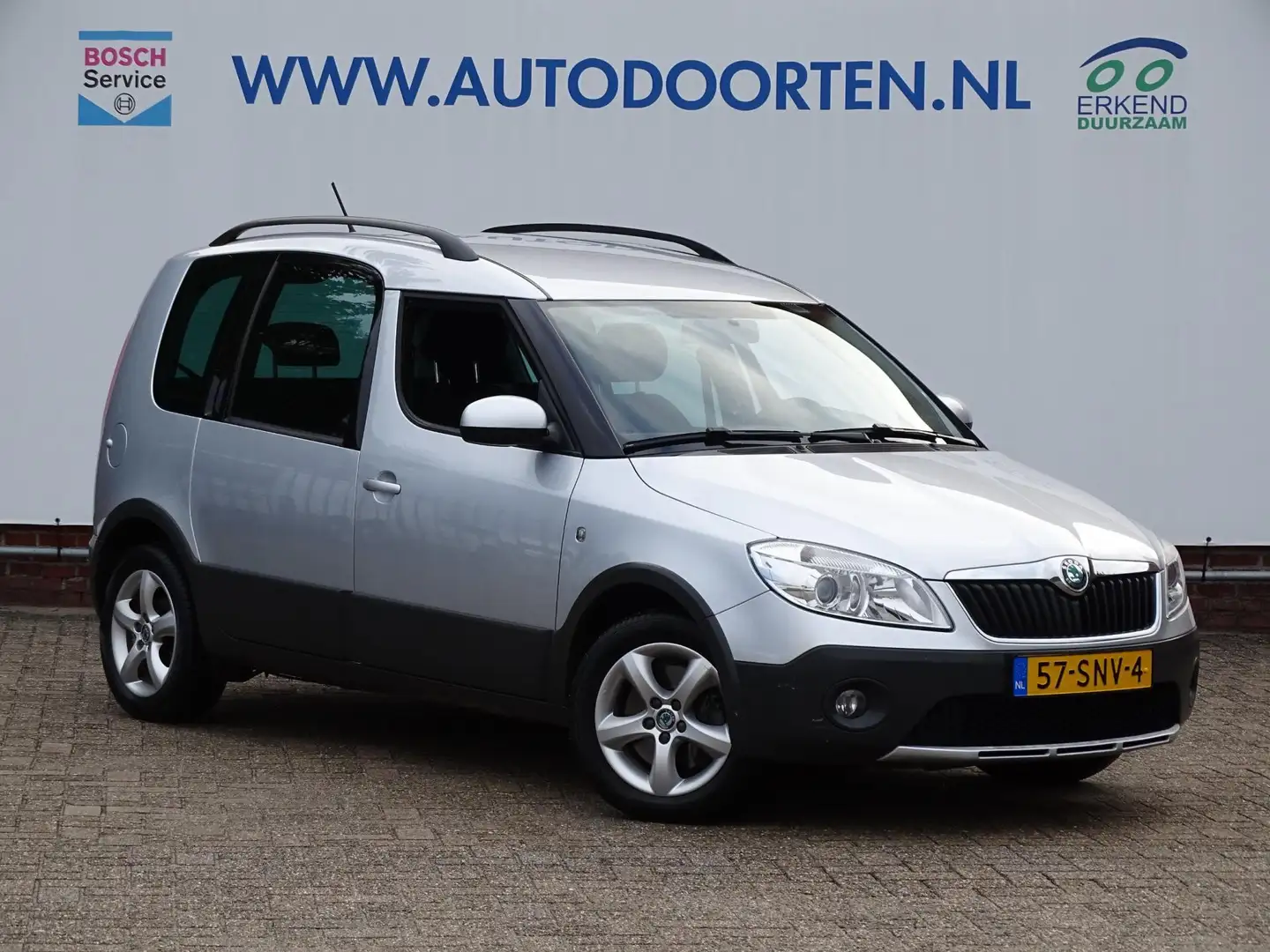 Skoda Roomster 1.2 TSI Tour|AUTOMAAT|TREKHAAK|CRUISE Gris - 1