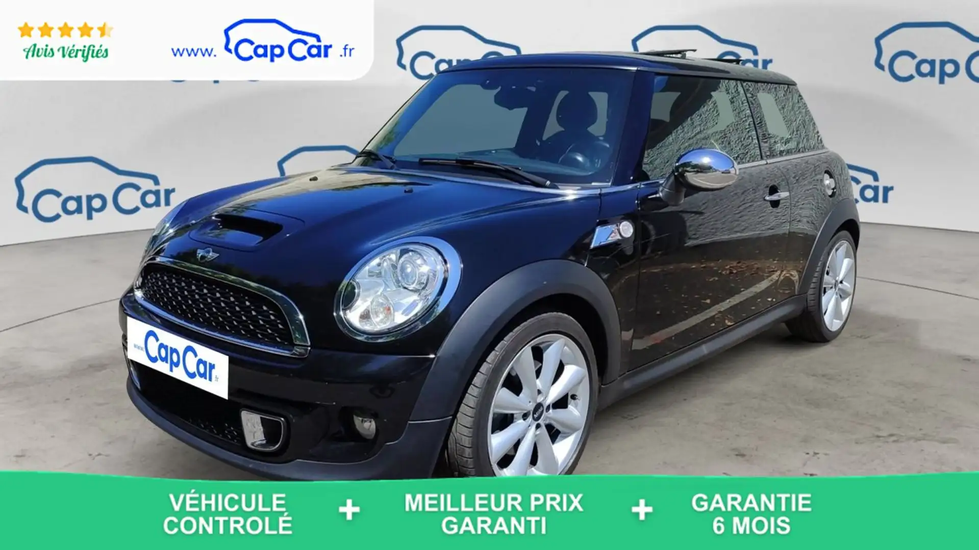 MINI II 1.6 Cooper S 184 Turbo Steptronic Red Hot Chili Чорний - 1