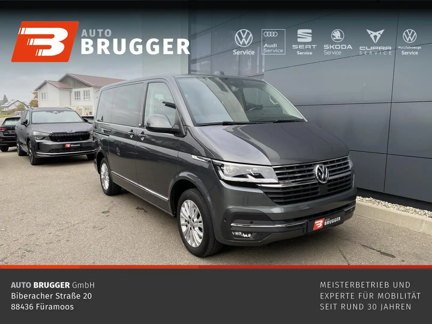 Volkswagen T6.1 Multivan Generation Six 2.0 TDI DSG 4MO RFK Gris - 1