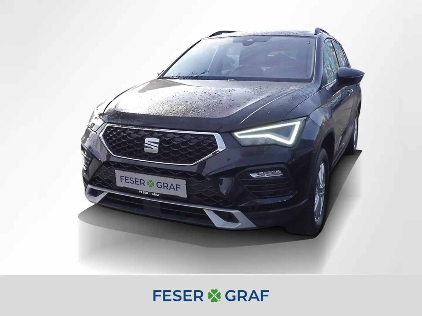 SEAT Ateca Style 2.0TDI *NAVI*CARPLAY*ACC*SHZ*PDC* Schwarz - 1