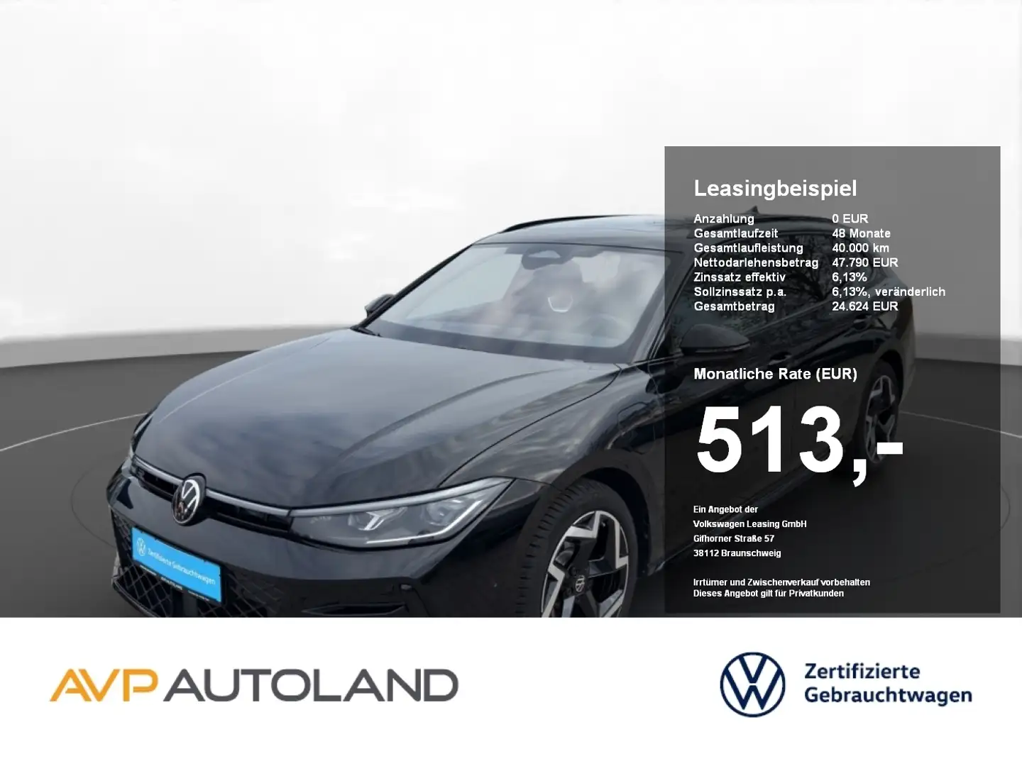 Volkswagen Passat Variant 1.5 TSI eHybrid DSG R-Line BLACK Schwarz - 1