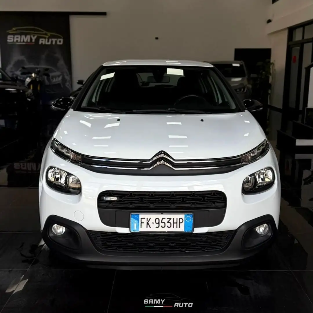 Citroen C3 1.2 puretech 82cv Bianco - 1