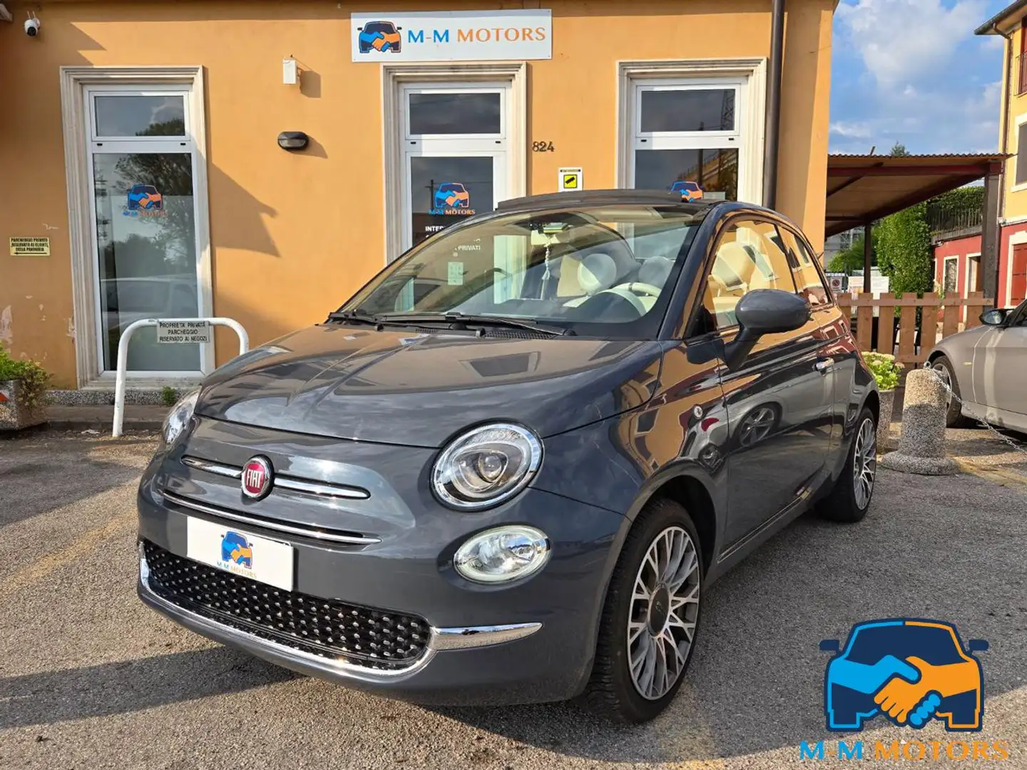 Fiat 500 C 1.2 Lounge Grigio - 1