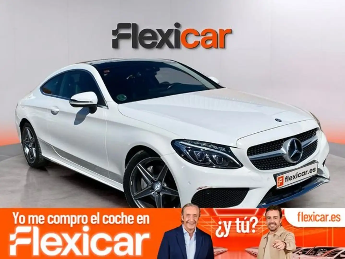 Mercedes-Benz C 220 Coupé d AMG Line Blanco - 1