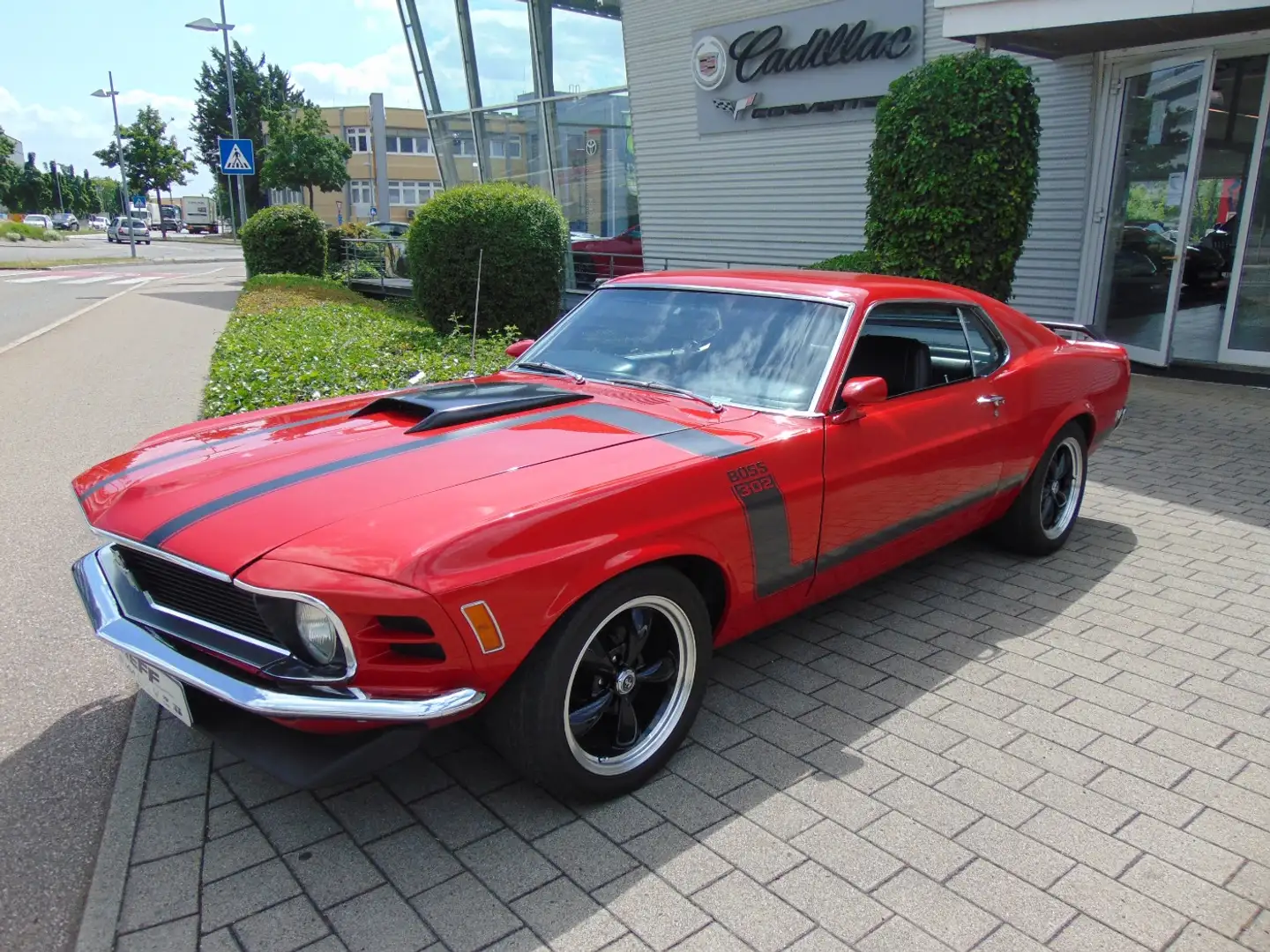 Ford Mustang Fastback 5,0 V8 Shelby-Felgen Rojo - 2