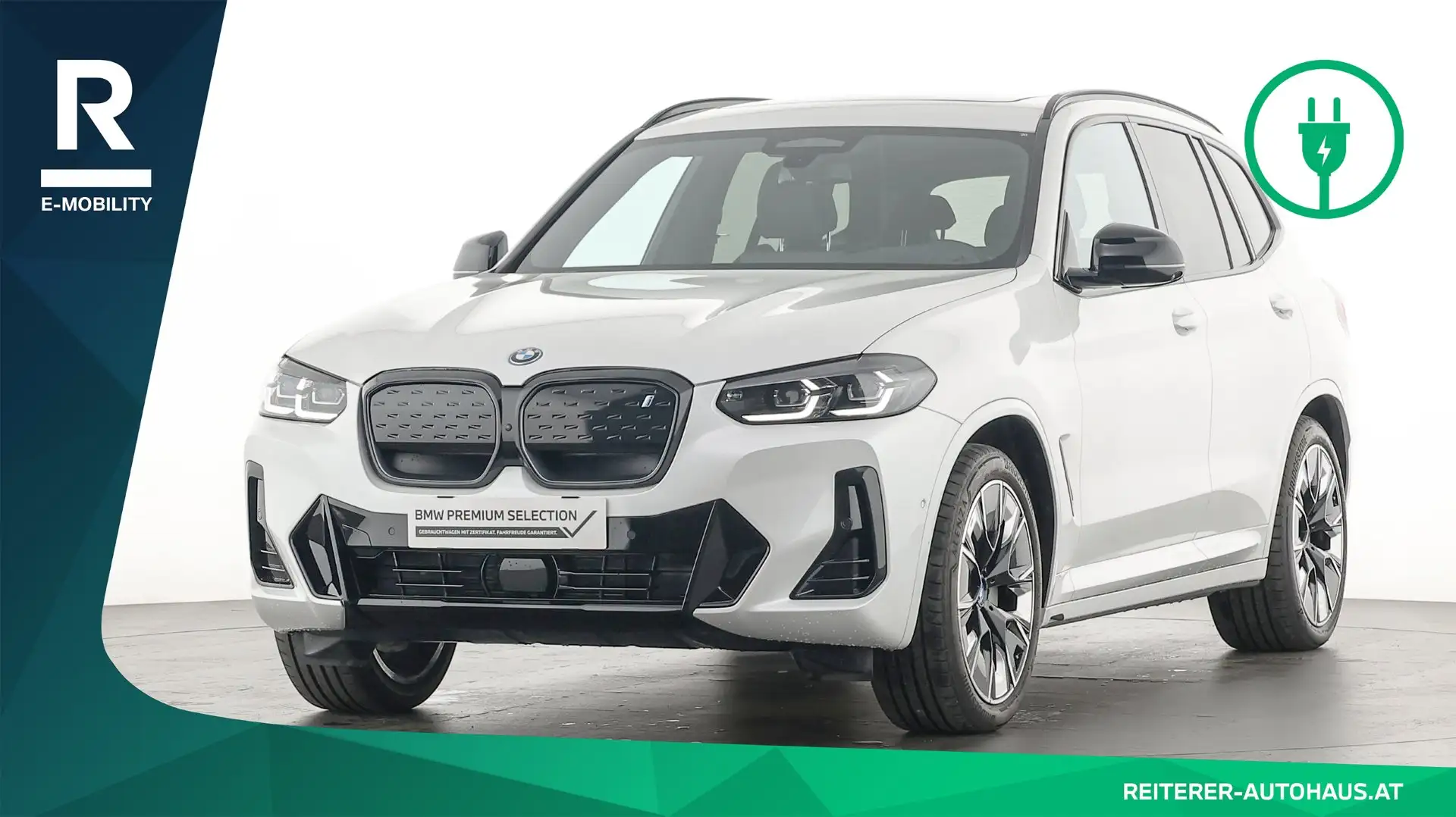 BMW iX3 M Sport *Adaptives M Fahrwerk *Impressive *AHK Weiß - 1