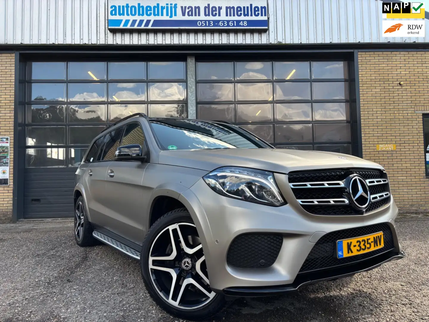 Mercedes-Benz GLS 350 d 4MATIC AMG pakket 7-zitter! Vol!! Beige - 1