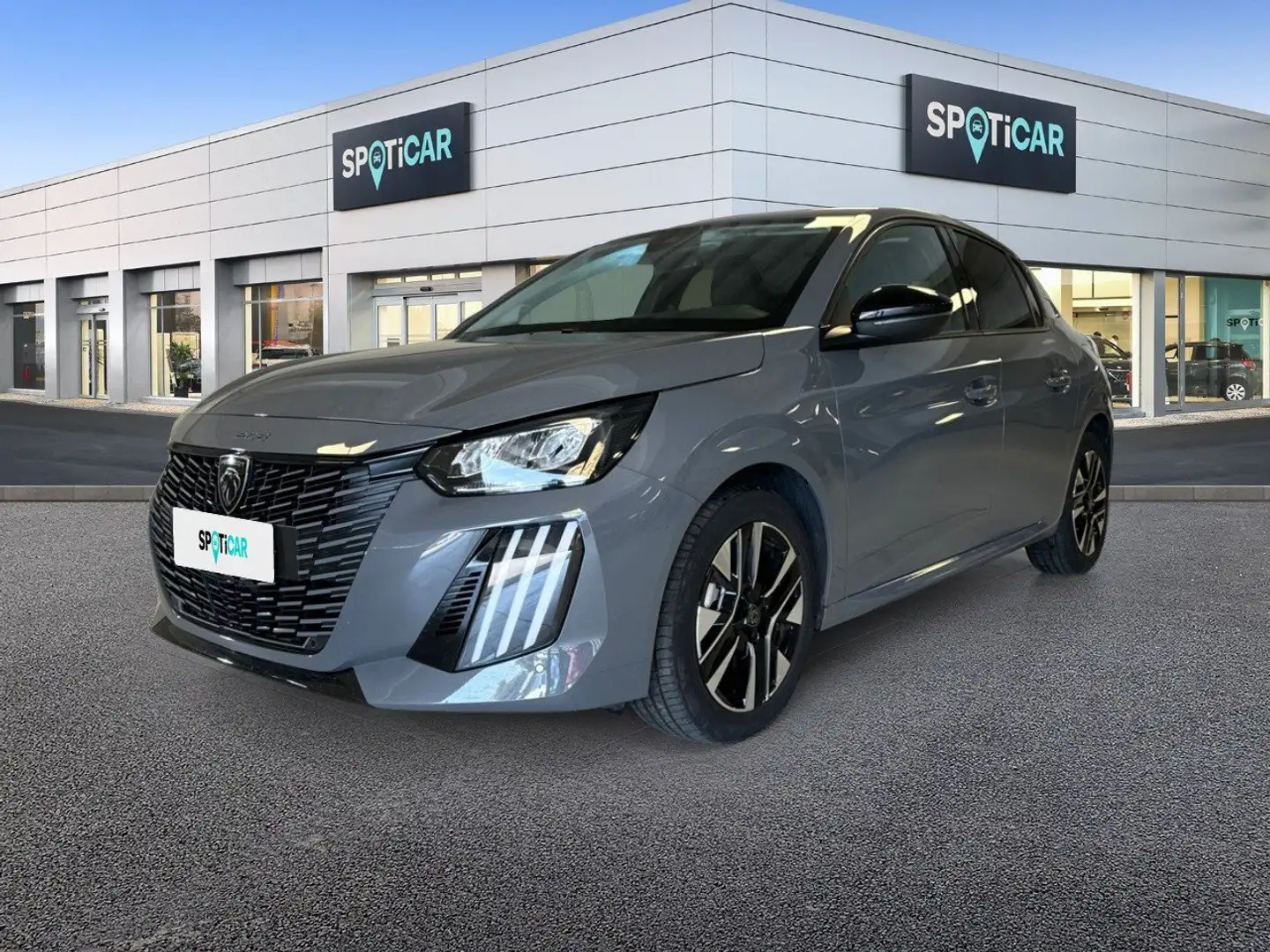 Peugeot 208 Allure PureTech 100 S/S Gris - 1