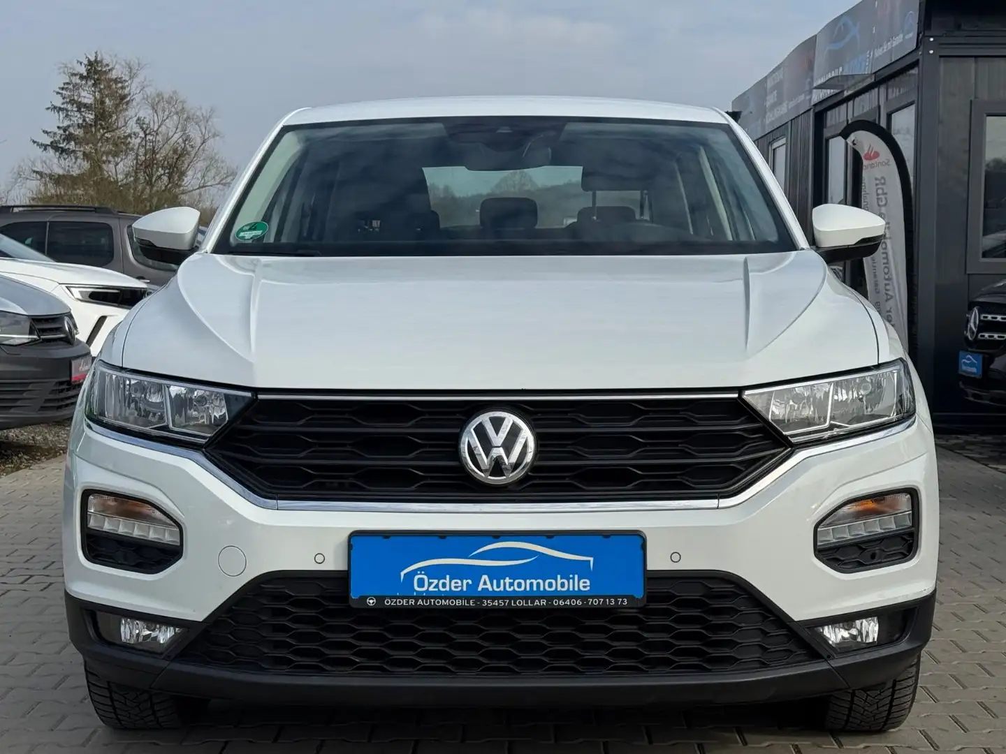 Volkswagen T-Roc 1.6 TDI+1.Hand+Finanzierung+Garantie+ Weiß - 2