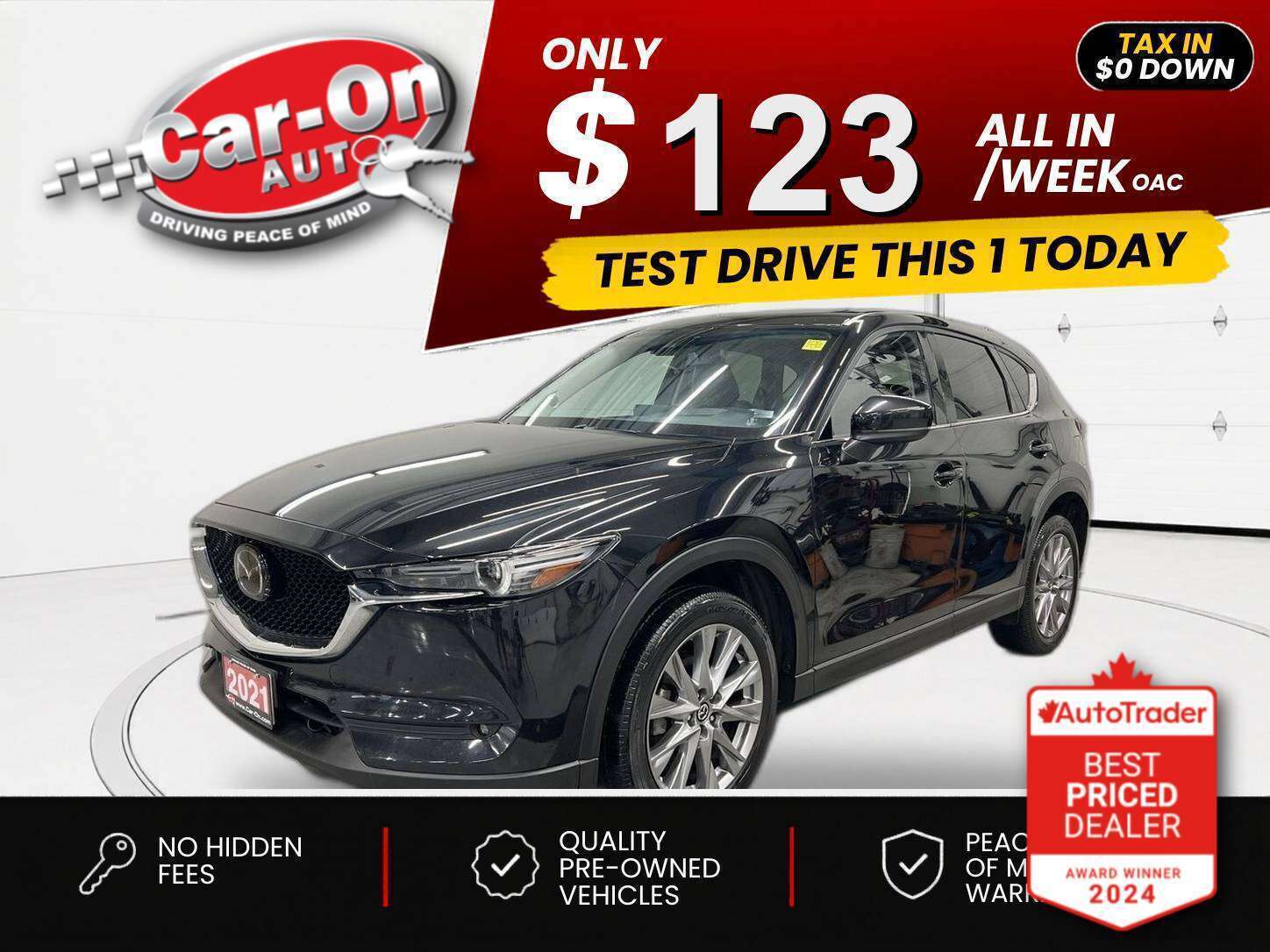 Black 2021 Mazda CX-5 SUV / Crossover Automatic
