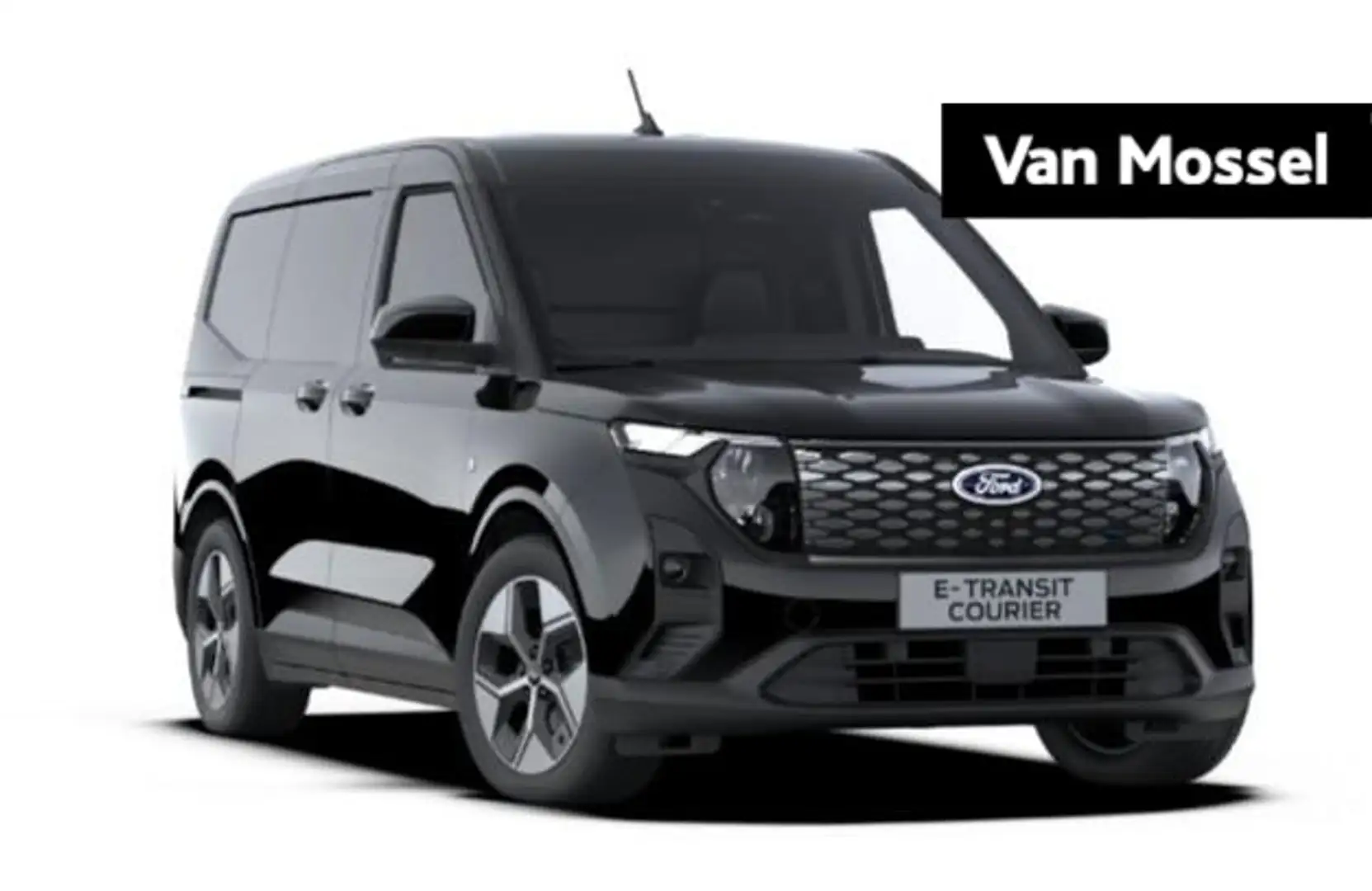Ford Transit Courier Limited 44 kWh | VANAF 0,99% RENTE | 293 KM ACTIER Zwart - 1